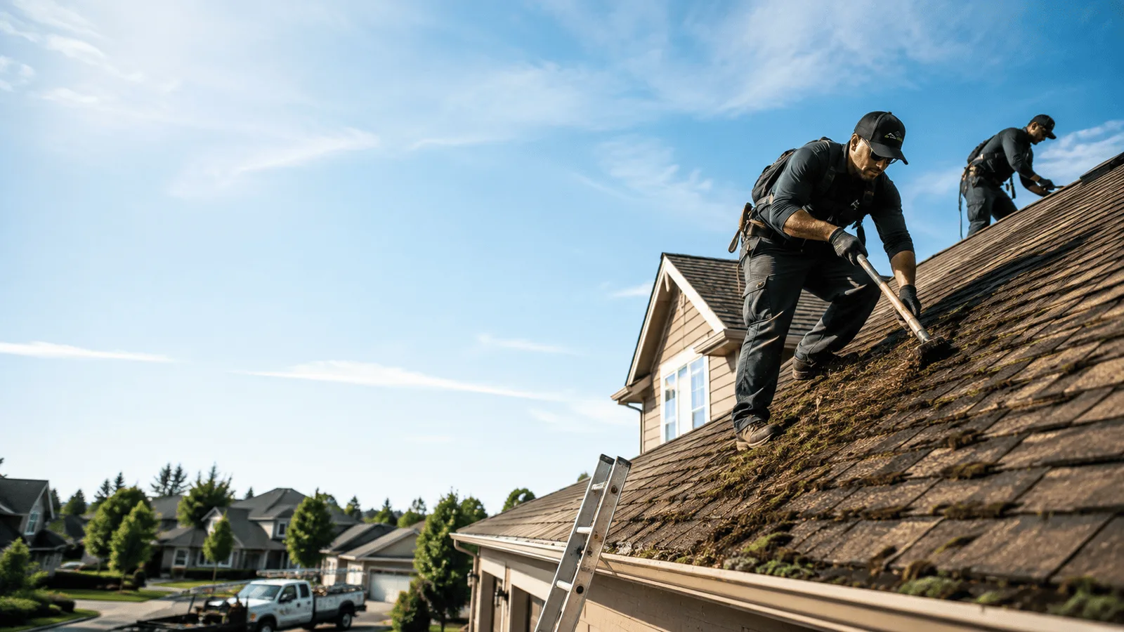 Roof Moss Removal in Rainier, OR near me